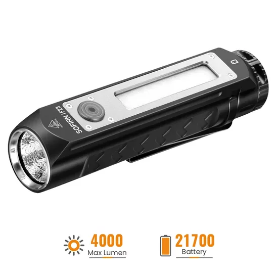 SOFIRN IF23 Rechargeable EDC Flashlight with Side RGB Light